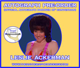 (STLV26) AUTOGRAPH PRE-ORDER - LESLIE ACKERMAN 8x10 & Send-In