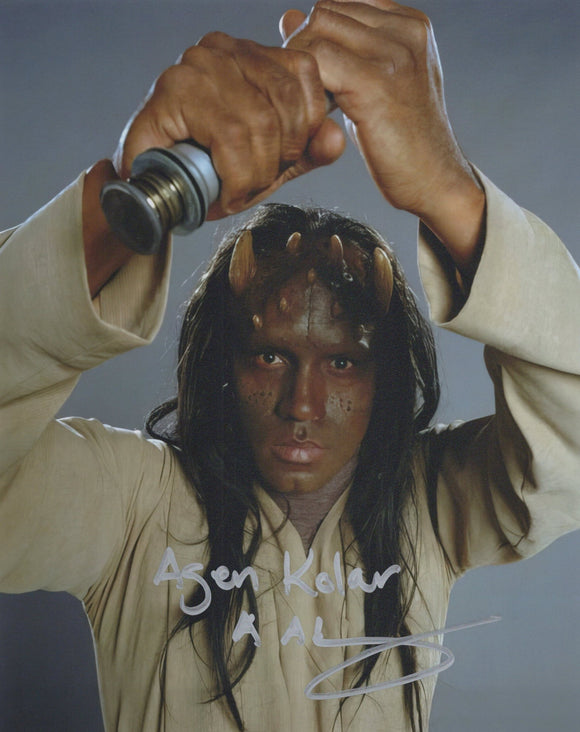 Tux Akindoyeni Signed 8x10 - Star Wars Autograph #3