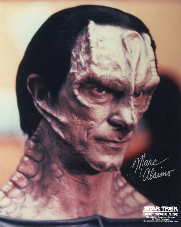 Marc Alaimo Signed 8x10 - Star Trek Autograph