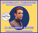 (STLV26) AUTOGRAPH PRE-ORDER - ALEXANDER SIDDIG 8x10 & Send-In