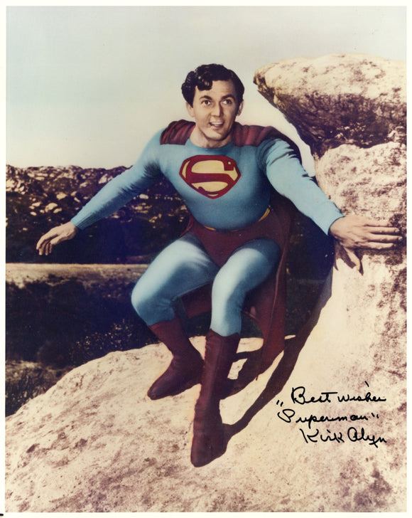 Kirk Alyn Signed 8x10 - 1st Superman Autograph #3