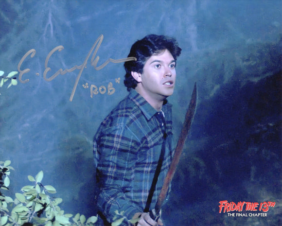 Erich Anderson Signed 8x10 - Friday the 13th Autograph #1