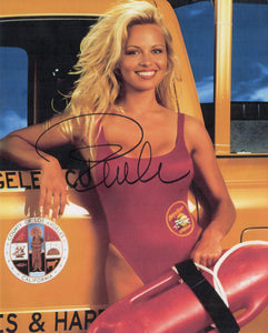Pamela Anderson Signed 8x10 - Baywatch Autograph #1