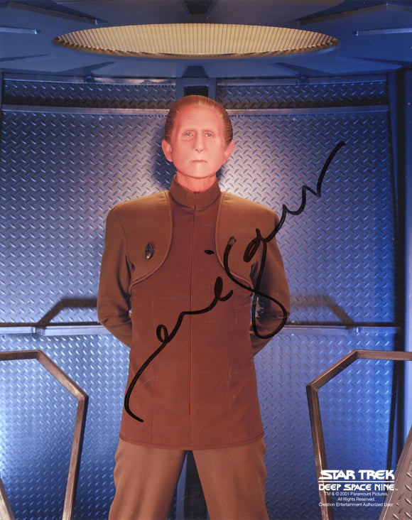 Rene Auberjonois Signed 8x10 - Star Trek Autograph #1