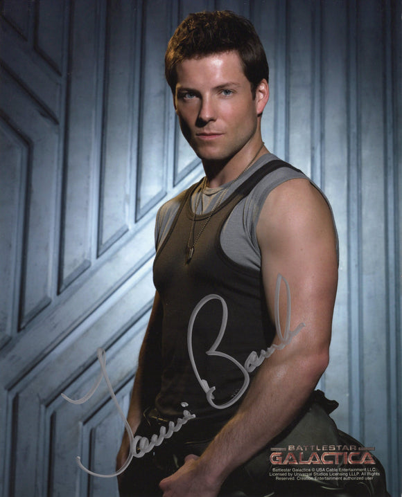 Jamie Bamber Signed 8x10 - Battlestar Galactica Autograph