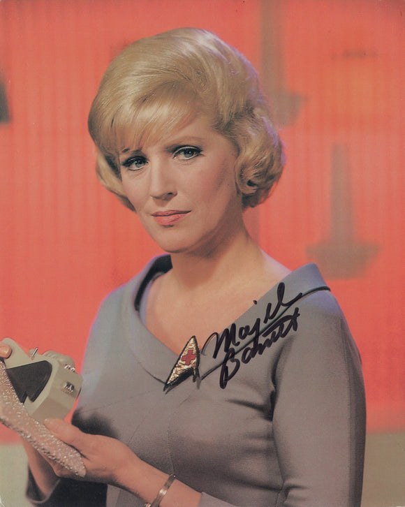 RARE! Majel Barrett Signed 8x10 - Star Trek Autograph #2