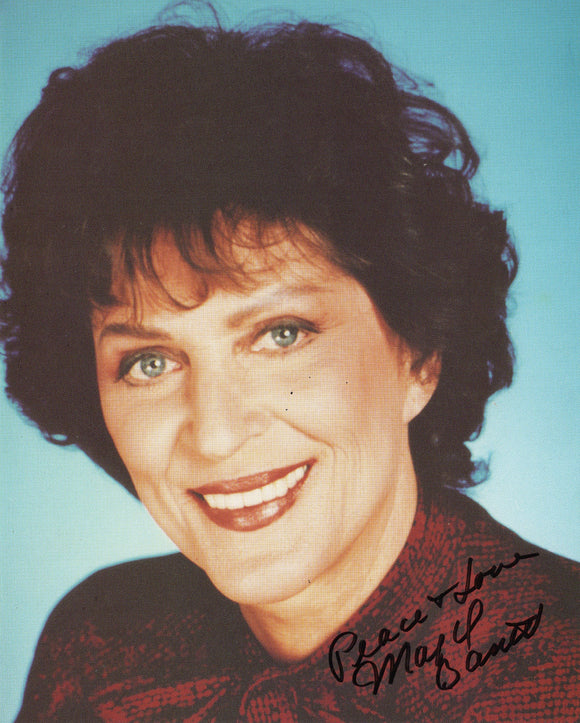 Majel Barrett Signed 8x10 - Star Trek Autograph #4