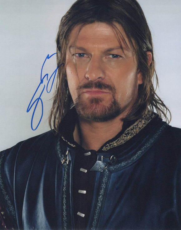 Sean Bean Signed 8x10 - Lord of the Rings Autograph #1