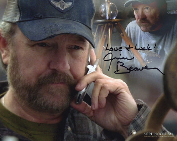 Jim Beaver Signed 8x10 - Supernatural Autograph