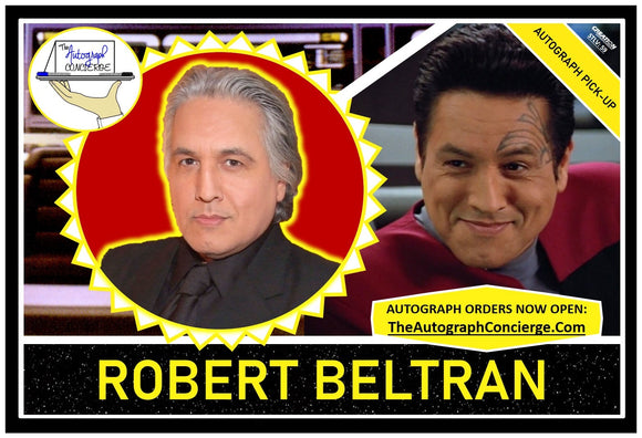 (STLV25) AUTOGRAPH PRE-ORDER - ROBERT BELTRAN 8X10 & Send-In
