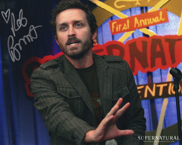 Rob Benedict Signed 8x10 - Supernatural Autograph #1