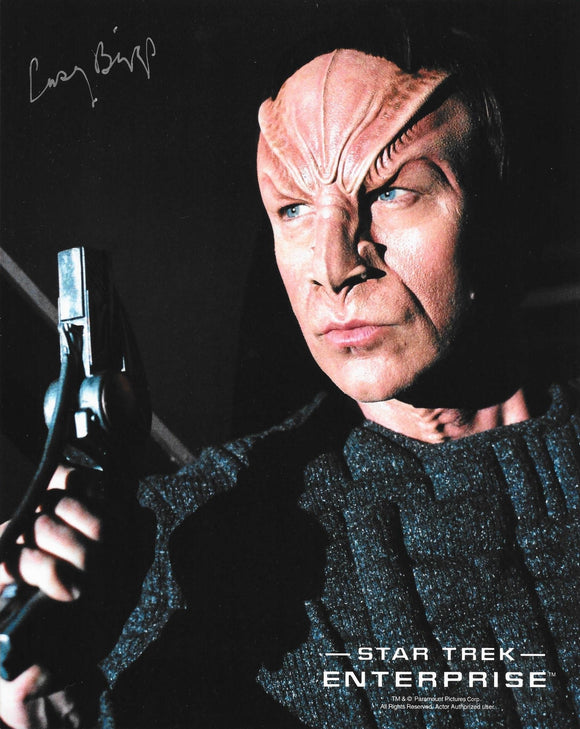 Casey Biggs Signed 8x10 - Star Trek Autograph #2