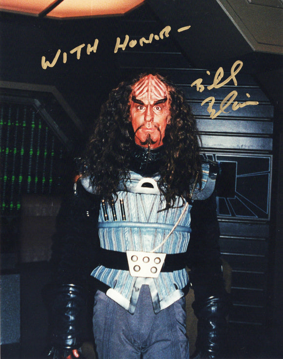 Bill Blair Signed 8x10 - Star Trek Autograph #1