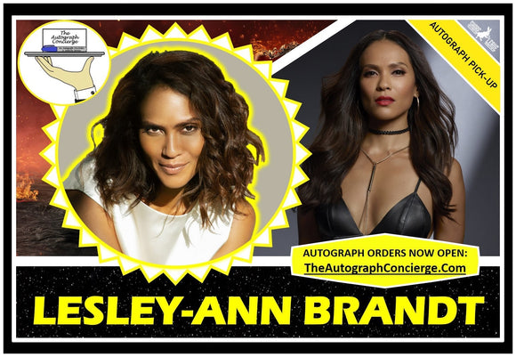 PRE-ORDER - LESLEY-ANN BRANDT Autograph - 8x10 & Send-In Consignments