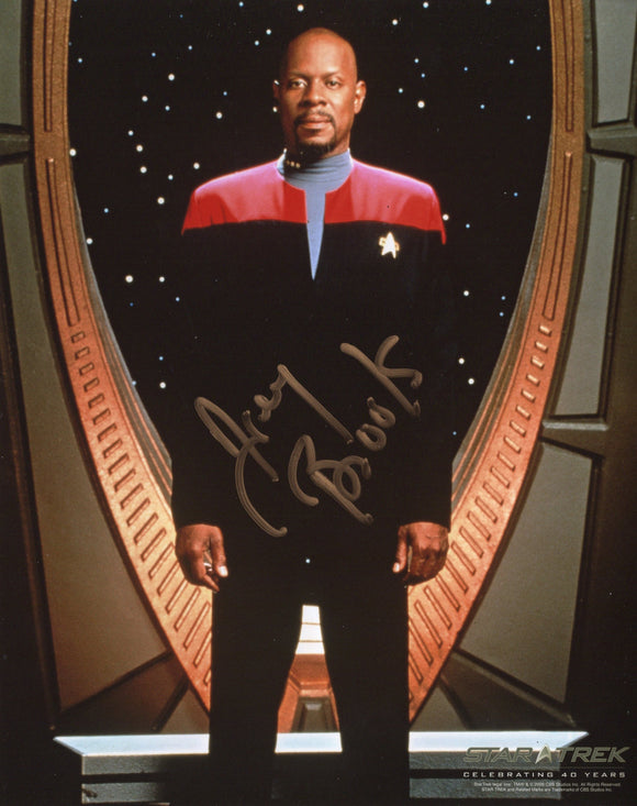 Avery Brooks Signed 8x10 - Star Trek Autograph #3