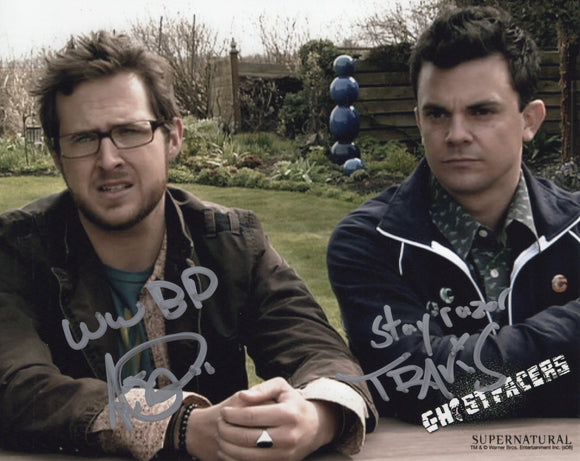 AJ Buckley & Travis Wester Signed 8x10 - Supernatural Autograph