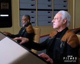 (STLV25) AUTOGRAPH PRE-ORDER - MULTI-SIGNED TNG & PICARD SIGNED 8X10s