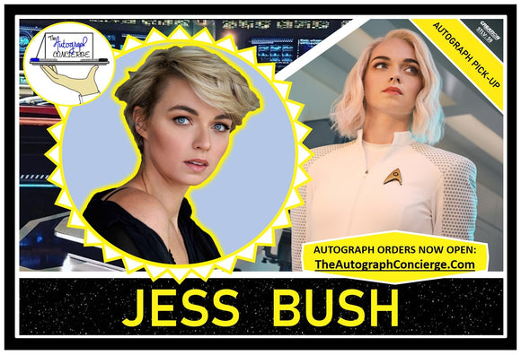 (STLV25) AUTOGRAPH PRE-ORDER - JESS BUSH 8X10 & Send-In