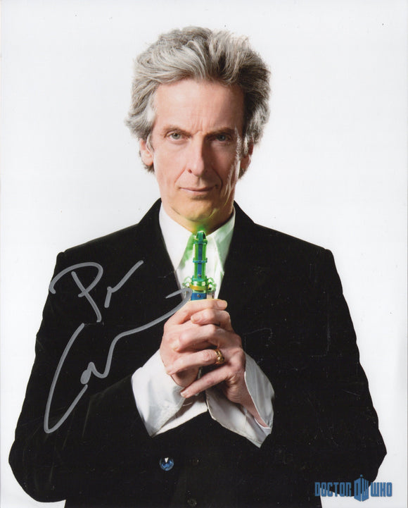 Peter Capaldi Signed 8x10 - Dr. Who Autograph #1