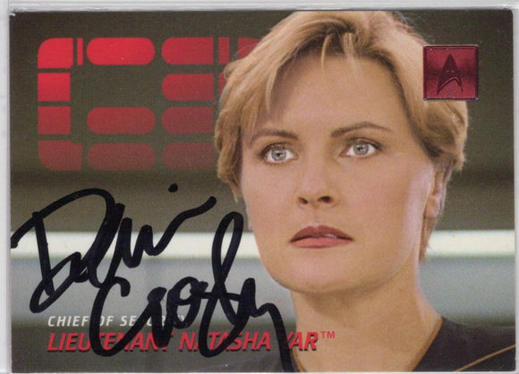 Denise Crosby SIGNED Trading Card - Star Trek Autograph