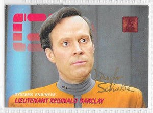 Dwight Schultz SIGNED Trading Card - Star Trek Autograph