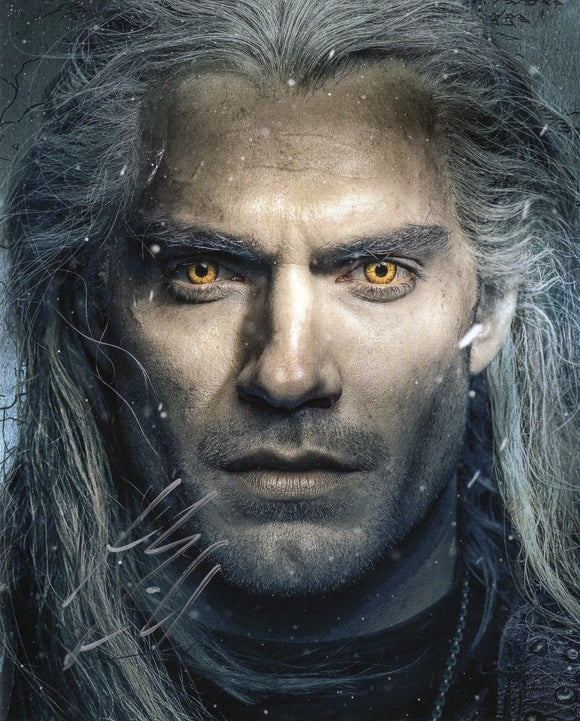 *CLEARANCE* Henry Cavill Signed 8x10 - The Witcher Autograph