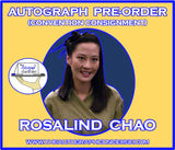 (STLV26) AUTOGRAPH PRE-ORDER - ROSALIND CHAO 8x10 & Send-In