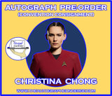 (STLV26) AUTOGRAPH PRE-ORDER - CHRISTINA CHONG 8X10 & Send-In