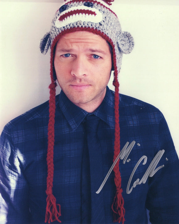 Misha Collins Signed 8x10 - Supernatural Autograph #5