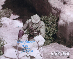 Gary Combs Signed 8x10 - Star Trek Autograph