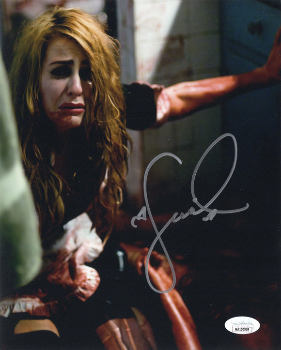 Scout Taylor Compton Signed 8x10 - Halloween Autograph JSA #1