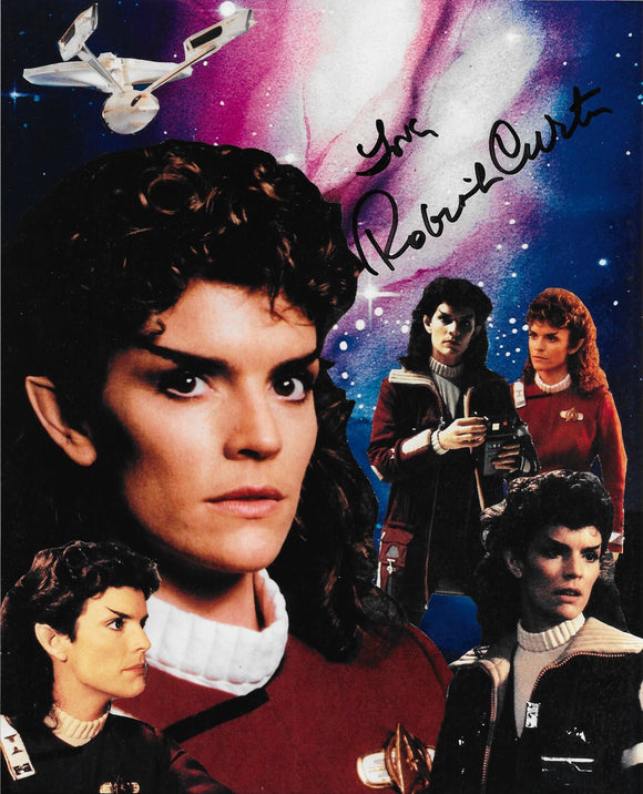 Robin Curtis Signed 8x10 - Star Trek Autograph #2