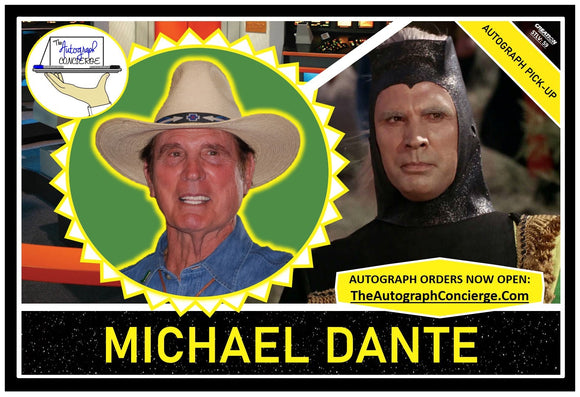 (STLV25) AUTOGRAPH PRE-ORDER - MICHAEL DANTE 8X10 & Send-In