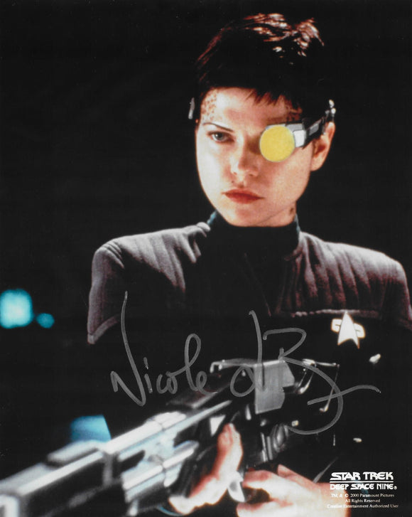 Nicole deBoer Signed 8x10 - Star Trek Autograph #4