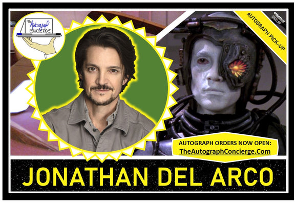 (STLV25) AUTOGRAPH PRE-ORDER - JONATHAN DEL ARCO 8X10 & Send-In