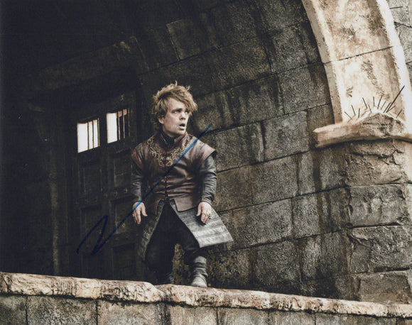 Peter Dinklage Signed 8x10 - Game of Thrones Autograph