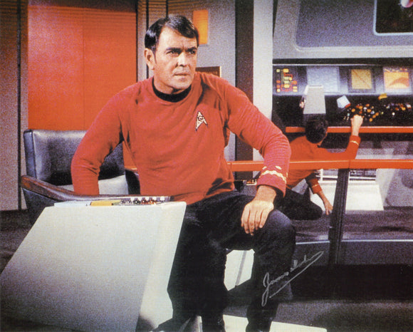 James Doohan Signed 8x10 - Star Trek Autograph #1
