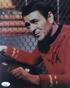 James Doohan Signed 8x10 - Star Trek Autograph #3