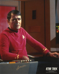 James Doohan Signed 8x10 - Star Trek Autograph #4