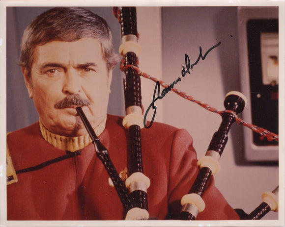 James Doohan Signed 8x10 - Star Trek Autograph #6
