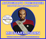 (STLV26) AUTOGRAPH PRE-ORDER - MICHAEL DORN 8X10 & Send-In