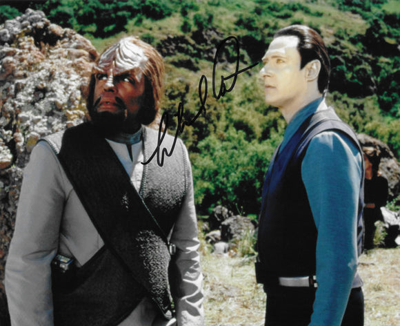 Michael Dorn Signed 8x10 - Star Trek Autograph #5