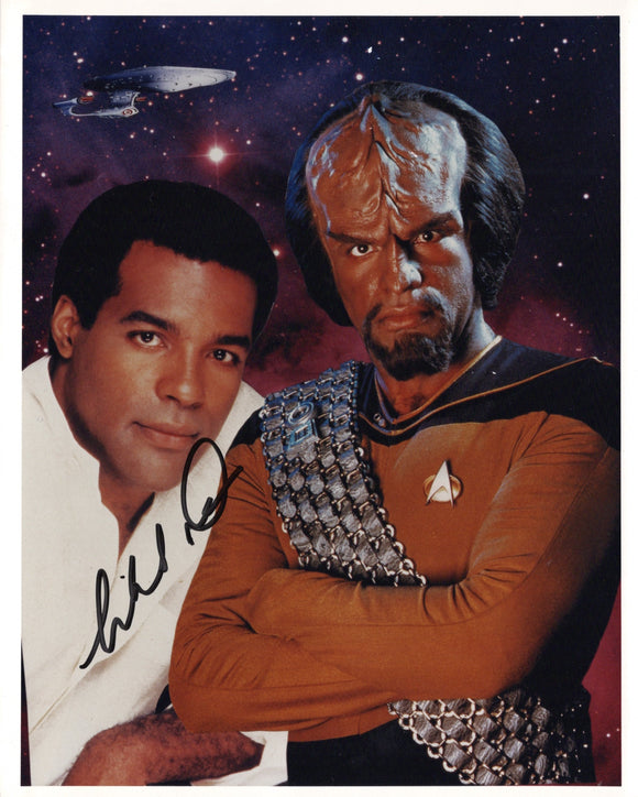 Michael Dorn Signed 8x10 - Star Trek Autograph #4