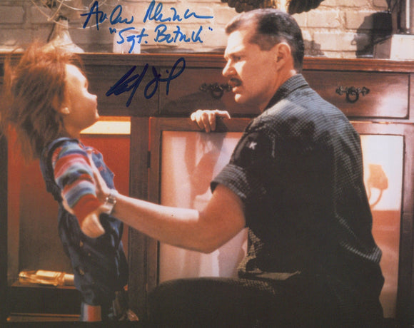 Brad Dourif & Andrew Robinson Signed 8x10 - Child's Play Autograph