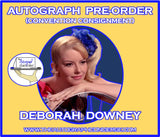 (STLV26) AUTOGRAPH PRE-ORDER - DEBORAH DOWNEY 8x10 & Send-In