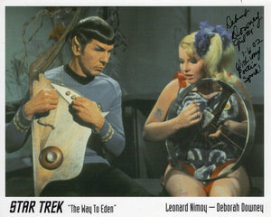 Deborah Downey Signed 8x10 - Star Trek Autograph