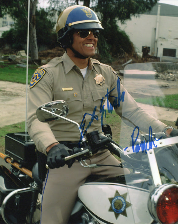 Erik Estrada Signed 8x10 - CHiPS Autograph #2