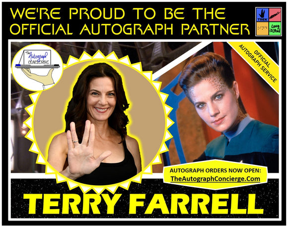 (TLI) OFFICIAL AUTOGRAPH PRE-ORDER - TERRY FARRELL