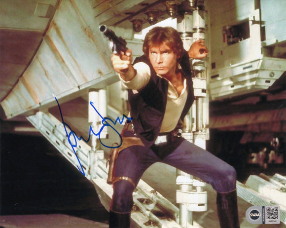 Harrison Ford Signed 8x10 - Star Wars Autograph SWAU Authenticated