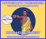 (STLV26) AUTOGRAPH PRE-ORDER - MICHAEL FORREST 8x10 & Send-In